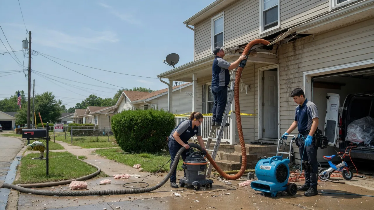 Water Damage Restoration in Rutherford College, NC near me